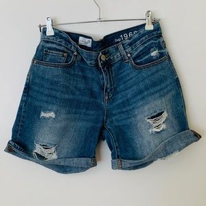 ----SOLD--- Gap Boyfriend Denim Shorts